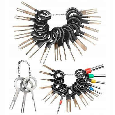 41x Car Wire Terminal Removal Tool Kit Electrical Wiring Crimp Connector Pin Key