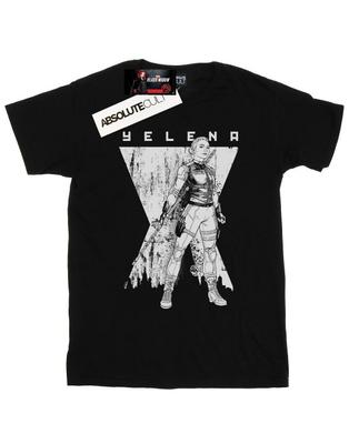 Herren Black Widow Film Yelena Romanoff Mono T-Shirt