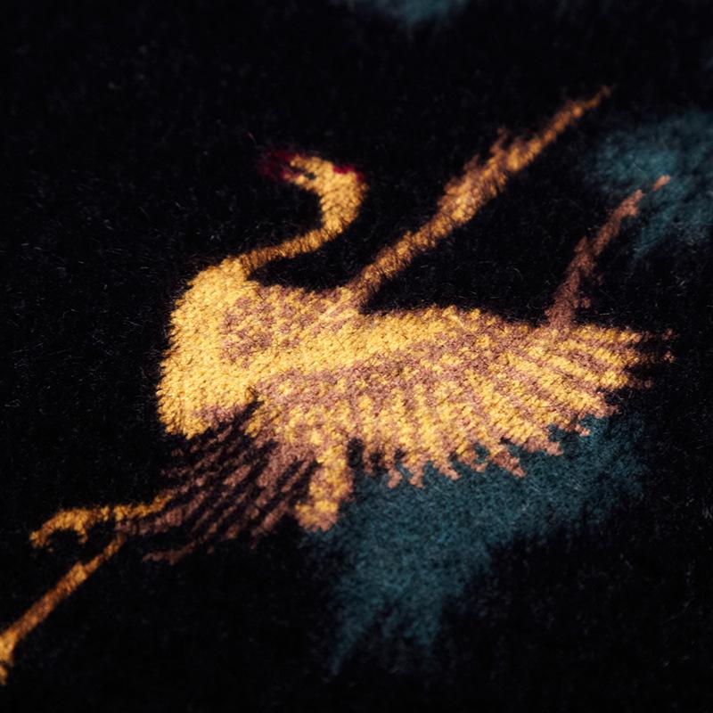 Свитер из искусственного норкового бархата с полуворотом для мужчин на осень и зиму — фото 6