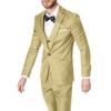Мужской костюм приталенный 2-piece Костюм для бизнеса Свадьбы Вечеринки Пиджак и Брюки