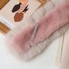 Korean Style Double-Sided Faux Fox Fur Neck Gaiter Scarf