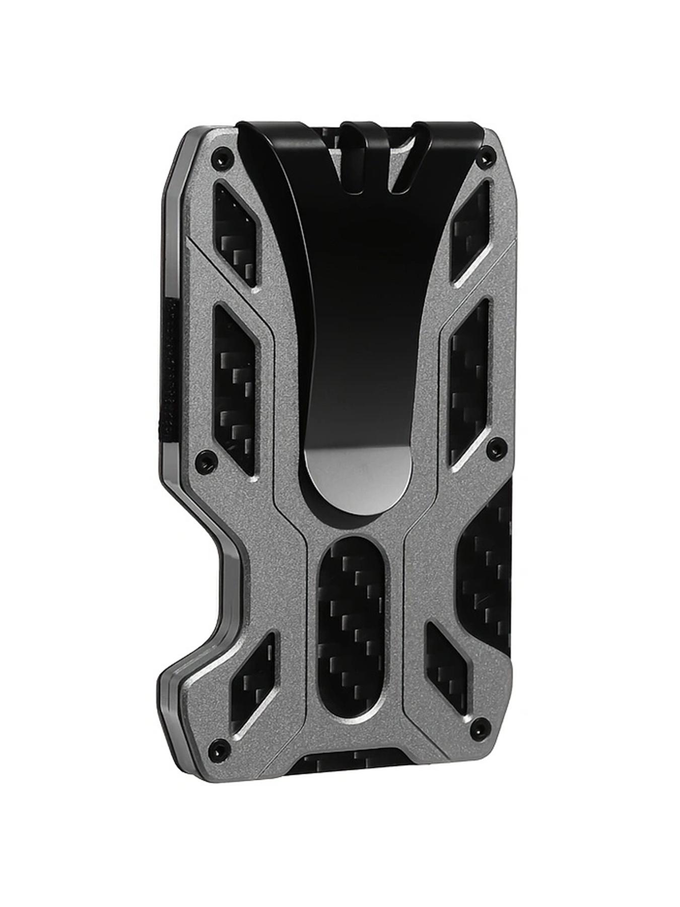 Тонкий мужской кошелек с зажимом для денег — фото 8