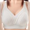 Women's underwear summer thin gathering anti-sagging middle-aged and elderly bras 10 to 10 years old without steel ring mother grade