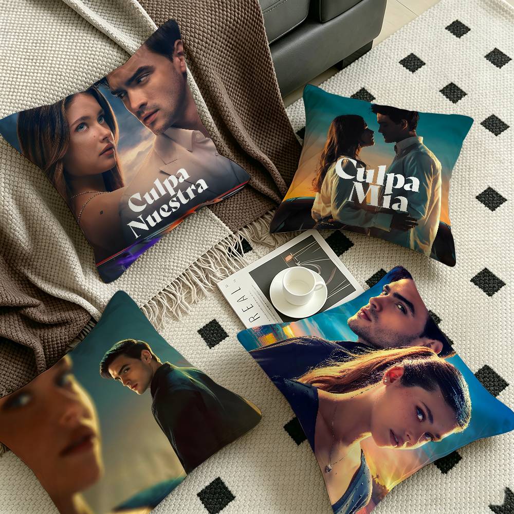 Hot Movie CCulpa Tuya Cushion Cover Polyester Sofa Cushions Decorative Throw Pillows Home Decoration Pillowcover