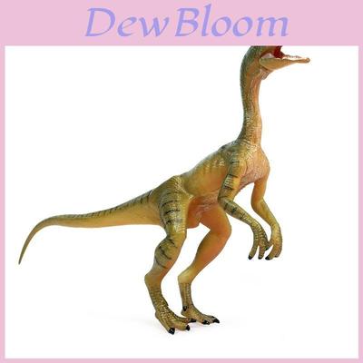 Dinosaurier Compsognathus und Eoraptor Lunensis Modell Statische Ausstellung mit beweglichem Kiefer für Kinder und Sammler