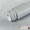 7Colors Pure Color Embossed Wallpaper Wall Sticker Self Adhesive Peel and Stick Removable Home Decoration