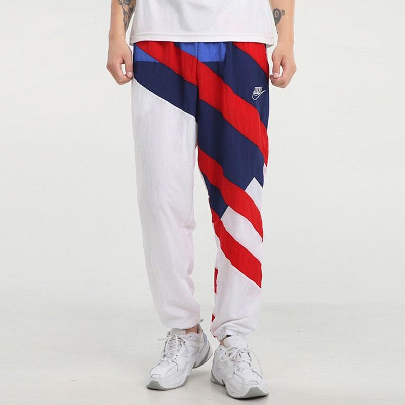 Men's Nike Cozy Breathable Athleisure Casual Sports Long Pants/Trousers White CK6626-100
