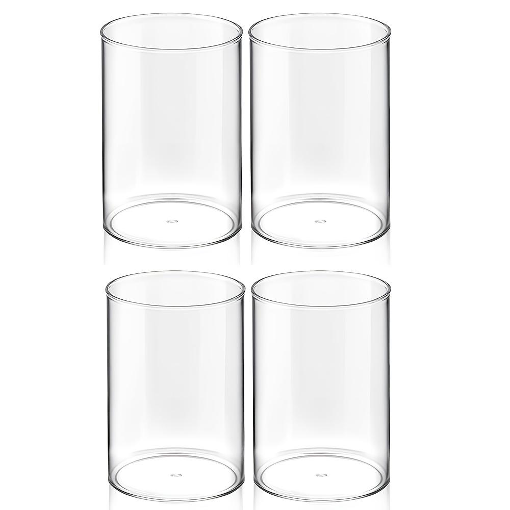 

Set of 4,6 Transparent Acrylic Pen Holders, Round Design, Perfect for Organizing Pencils Or Makeup Brushes on Your Desk