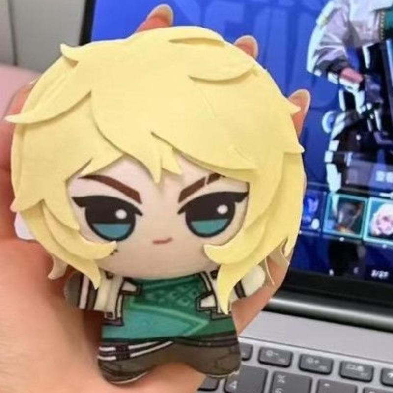 New Game Valorant Plush Cypher Clove Adorable Neon Iso Skye Reyna Gekko Viper Sage Jett Omen Yoru Plushie 10cm Pendant Doll Gift