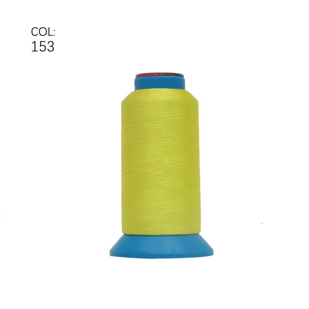 Fir de brodat din poliester ultrafin de înaltă rezistență 75D/2 - 80 de culori, 4000 m