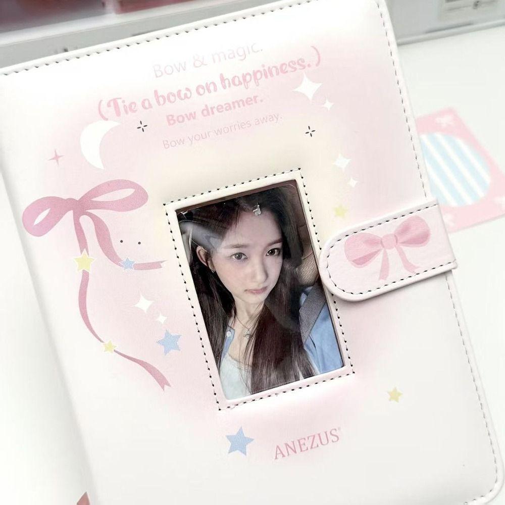1pc Loose-leaf Photo Card Binder A5 Photo Album Sweet Collectible Album  Collectibles