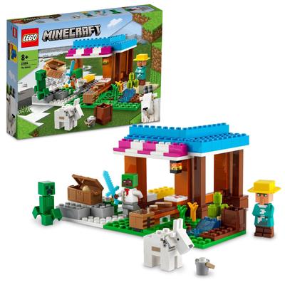LEGO Minecraft Bakery 21184 Toy Blocks Gift Video Game Boys and Girls Ages 8 and Up