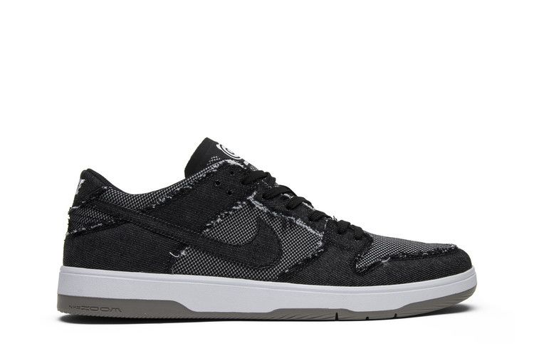 Men's Sneakers Nike SB Dunk Low Elite Medicom Bearbrick Black/White-Medium Grey-Black