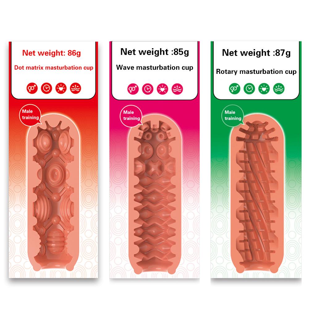 Soft Protable Vagina Pussy Silicone Male Masturbator Erotic Toy for Adult Masturbation Penis Endurance Exercise Sex Toys for Men