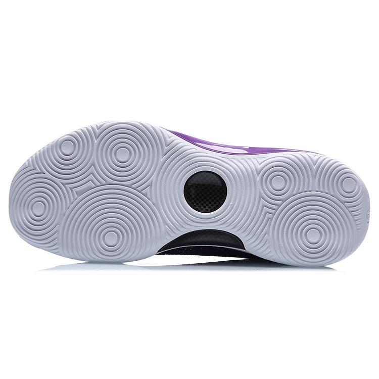 Li Ning YuShuai 13 Boom Low Mid Top Performance Basketball Shoes Men's Yellow Purple ABAQ013-4