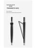 Windproof Double Canopy Umbrella with 24 Ribs and Long Handle