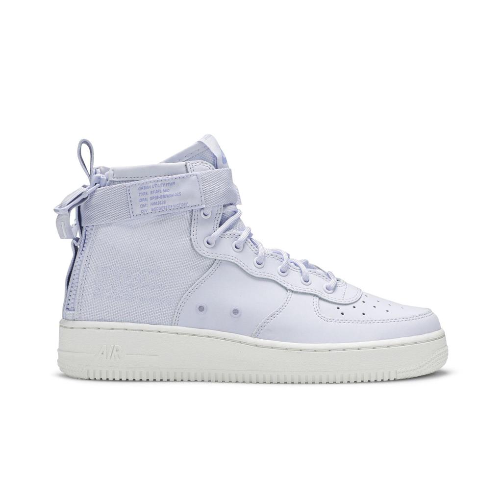 Nike SF Air Force 1 Mid Grade School 'Palest Purple' (Unisex) Palest Purple / Palest Purple Skateboard Shoes AJ0424 500