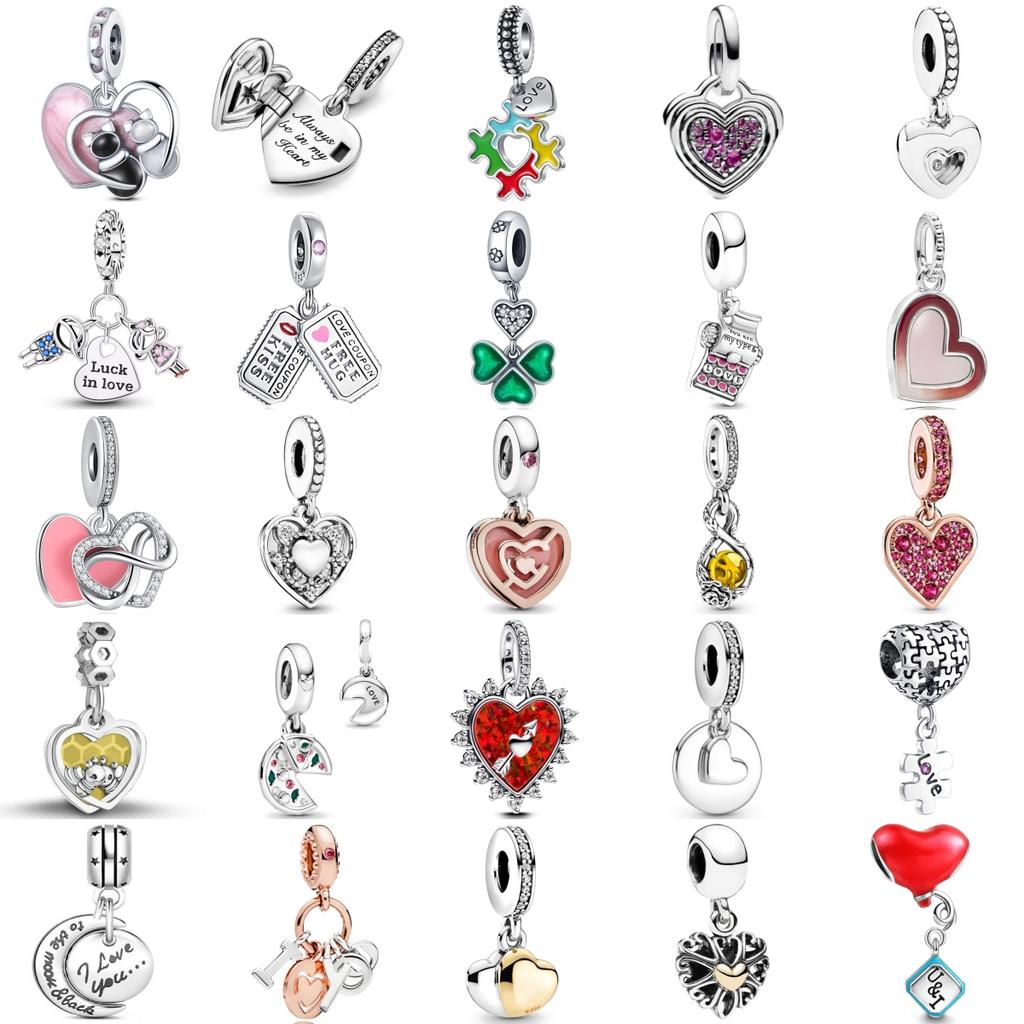 Newest Beautifulcopper An Arrow Pierces Heart Pendant Fit Original Diy Bracelet Necklace Valentine'S Day Accessories Gift