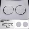 For Nissan N7 Primera Car Center Console Cup Mat Silicone Cup Holder Waterproof Shockproof Interior Modification Accessories