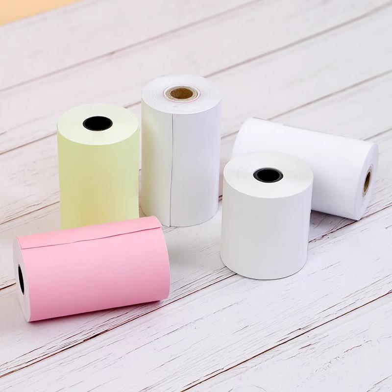 Detong DP30S Colorful Thermal Receipt Paper for Cash Registers (Blue, Red, Yellow)