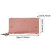 Women Long Wallets Purses Love Heart Wallets for Ladies Girl Money Pocket Card Holder Female Wallets Phone Clutch Bag