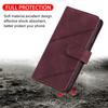 Applicable to iPhone16 mobile phone leather case 15Pro skin matte solid color nine-card wallet protective case Samsung S25