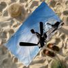 Film T-Top Gun M-Maverick Towel Soft Lightweight Anti-Sand Large Beach Towel Quick-Drying Bath Sports Family