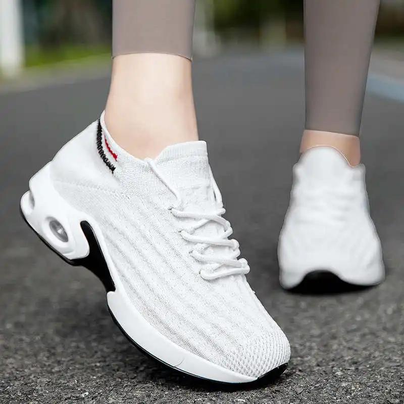 Fashion Hip Hop Zimni Tines Flats Leopard Sneakers Red Women Shoes Sports High-end Genuine Brand Skor Exercise Out New In