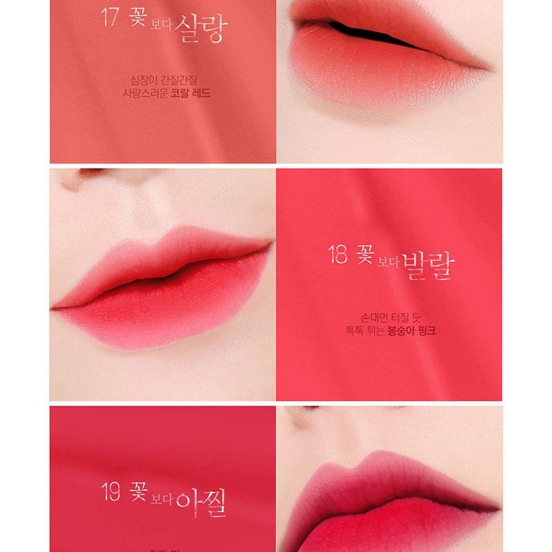 Bbi@ - Last Velvet Lip Tint IV Flower Series - 5 Colors