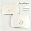 ABS Plastic Yacht Speedboat Deck Hatch Inspection Port Hand Hole Cover for Marine Accessories