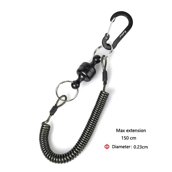 

Pullther Portable Steel Anti-loss Rope Fishing Tools Magnetic Outdoor Fishing Goods Quick-release Strongagnetic Portable Buckle