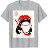 Ice Hockey Japanese Grumpy Frog Funny Hockey T-Shirt