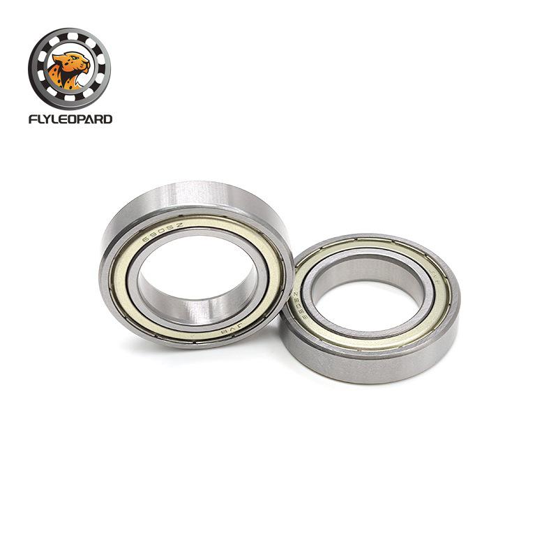 In-stock 6900 2RS Thin-walled Deep Groove Ball Bearing, 10x22x6, High-speed Motor Bearing with Blue Rubber Seal.