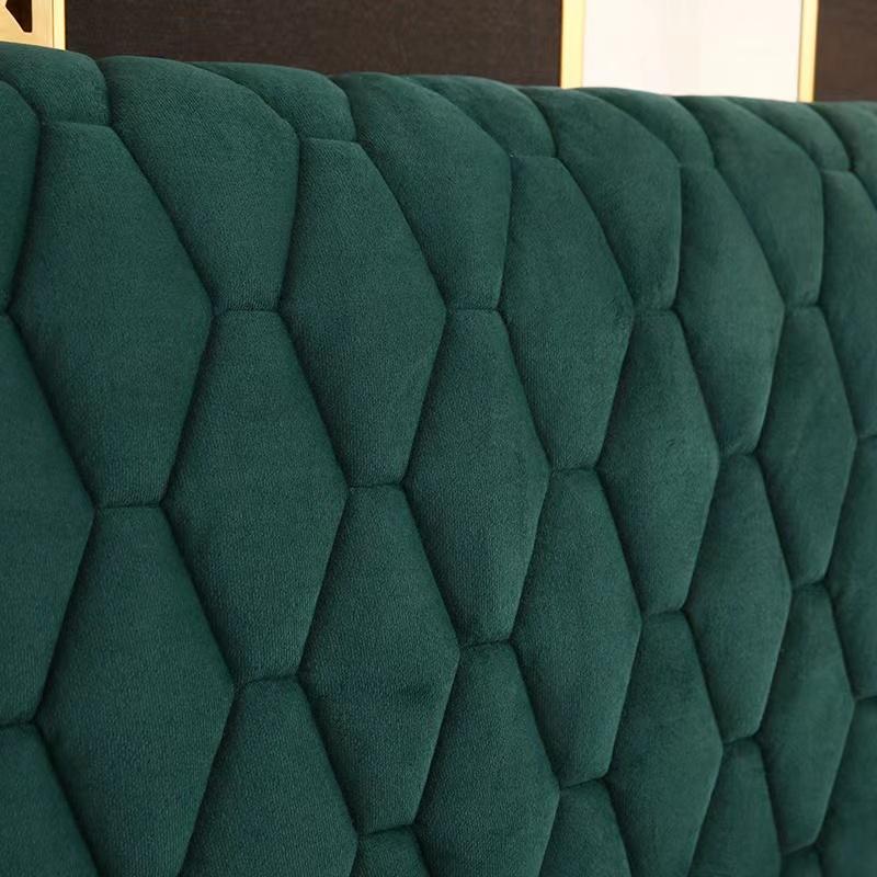 Luxury Thicken Velvet Quilted Headboard Cover Solid Color High Grade All -Inclusive Bedside Cover Soft Plush Bed Head Cover