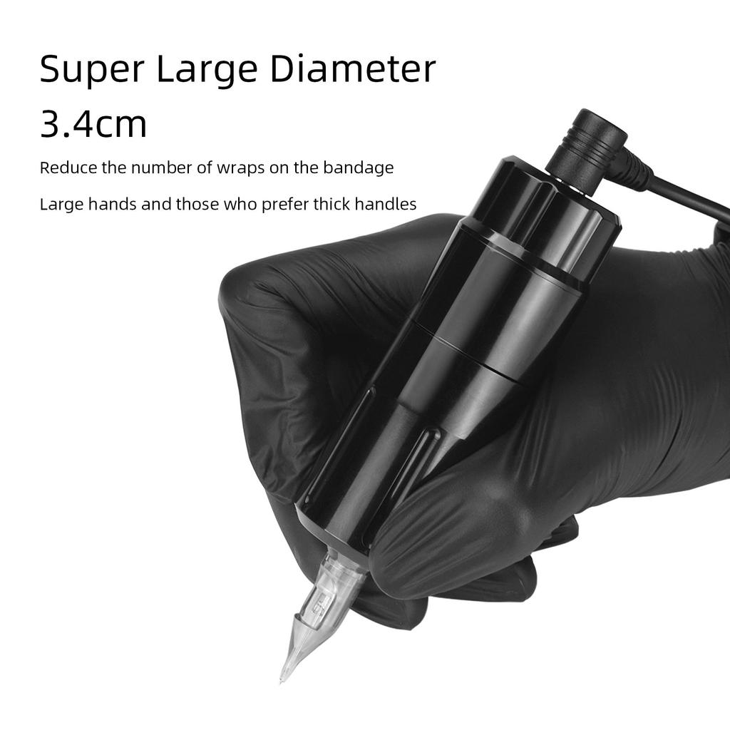 Rotační tetovací pero ATOMUS z hliníkové slitiny Krátké tetovací strojky Shader Liner Motor