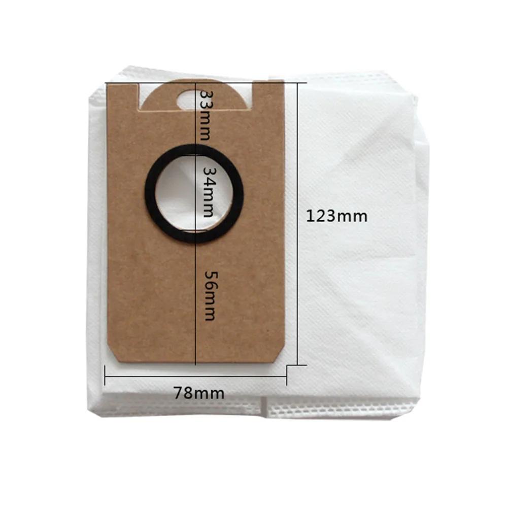 For Airzeen Q10 Pro Robot Vacuum Cleaner 4/10 Pcs Dust Bags 2.5L Vacuum Cleaner Bags Accessories Kits