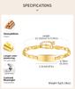Personalized Baby Bracelet Engraved Name ID Wristband Adjustable Stainless Steel Kids Children Jewelry