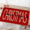 2D Flat Printed Christmas Floor Mat Non-Slip 3D Illusion Rug Round Vortex Carpet  Outdoor