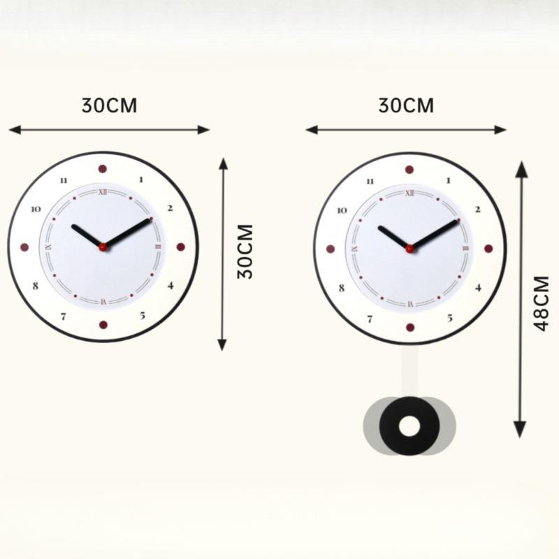 Modern Wall Clock Decorative Wall Watch Minimalist Luxury Living Room Clocks Silent Elegant Pendulum Watches Home Decoration