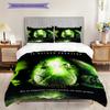 Predator Alien Warrior Artwork Poster Bedding 1 Duvet Cover 2 Pillowcase Without Core Soft And Comfortable Duvet Cover And Pillowcase