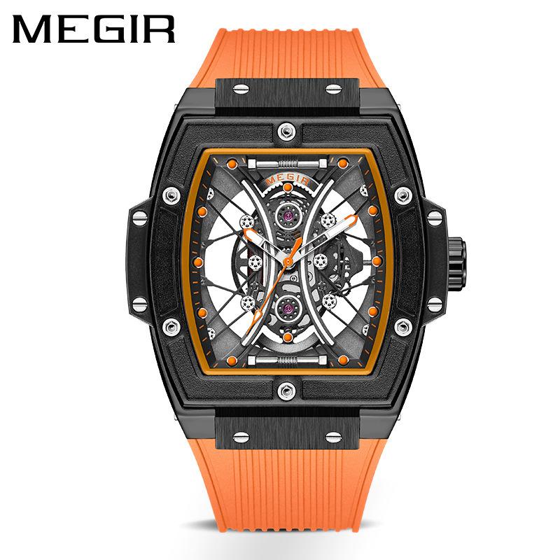 New Meigel Men's Watch, Fashion Square Luminous Sports Watch Men's