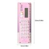2-in-1 Calculator Ruler with 8 Digit Calculator Drawing Tool Straightedge  School Office