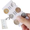 Coin Holder Space-saving Japanese Coin Organizer Bag Compact Portable Coin Sorter Wallet for Outdoor Tarvel