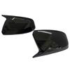 For Mercedes Benz W245 W169 A160 2008-2012 Car Side Rearview Mirror Cover Glossy Black/Carbon Fiber Look Rear View Case Trim Cap