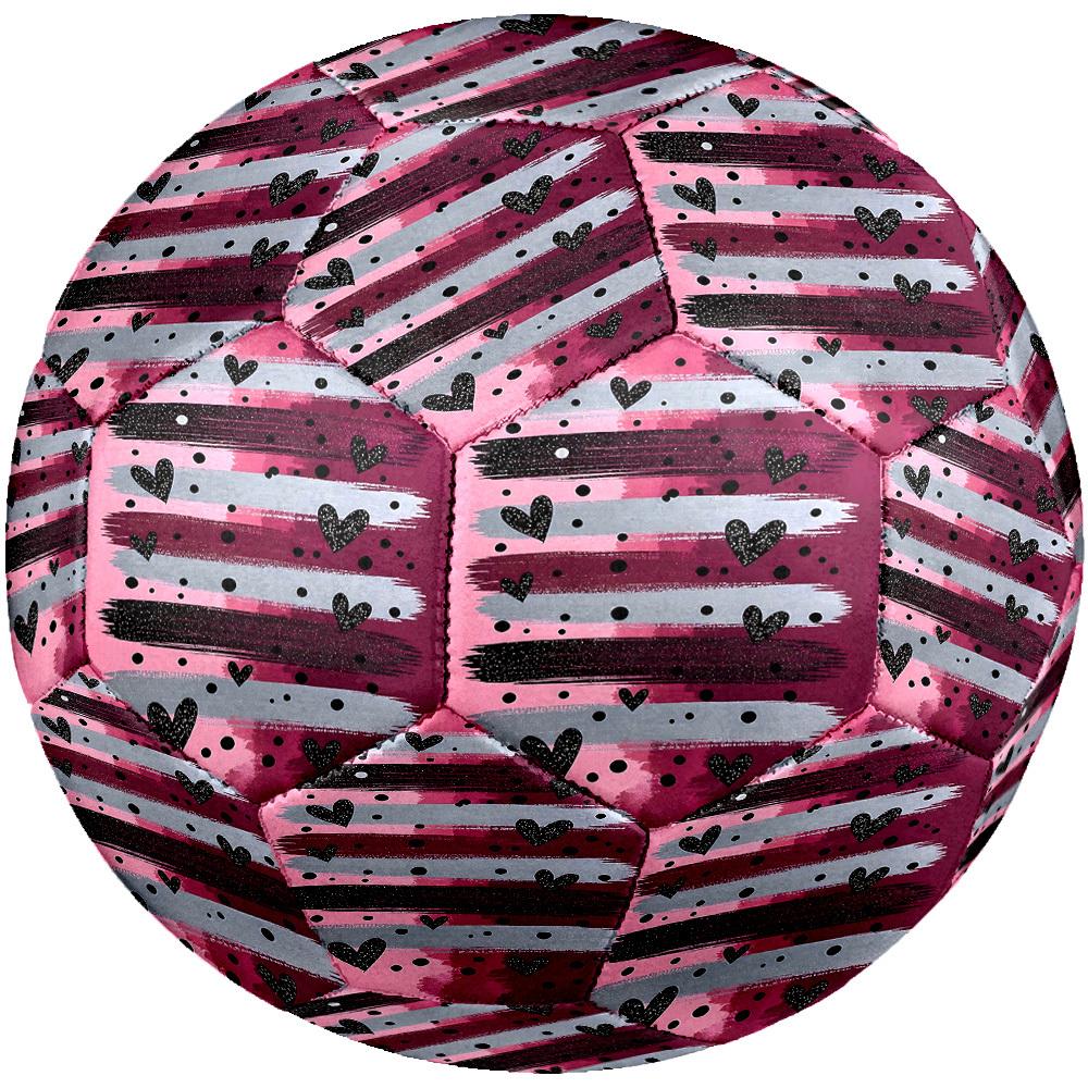 1pc Love Motion Theme Soccer Ball Football, Size 5, Lightweight PVC, Outdoor Training Soccer Ball,Gift c6523