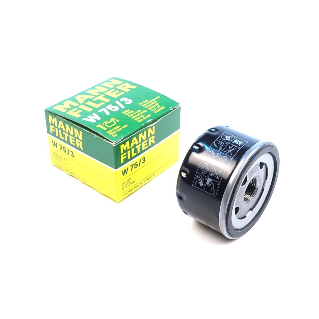 V4ESP1255 Oil Filter MANN W75/3 W 75/3 7700274177 for Nissan Almera Primera Interstar Micra Note Qashqai Tiida Kubistar NV200 Juke Primastar Terrano
