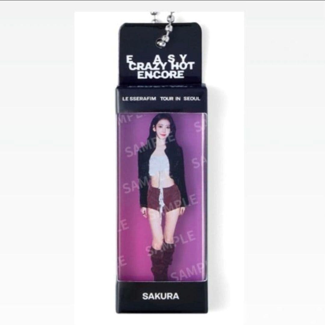 [USED] Lu Seraphim Seoul Con LUCKY DRAW Acrylic Keychain Sakura