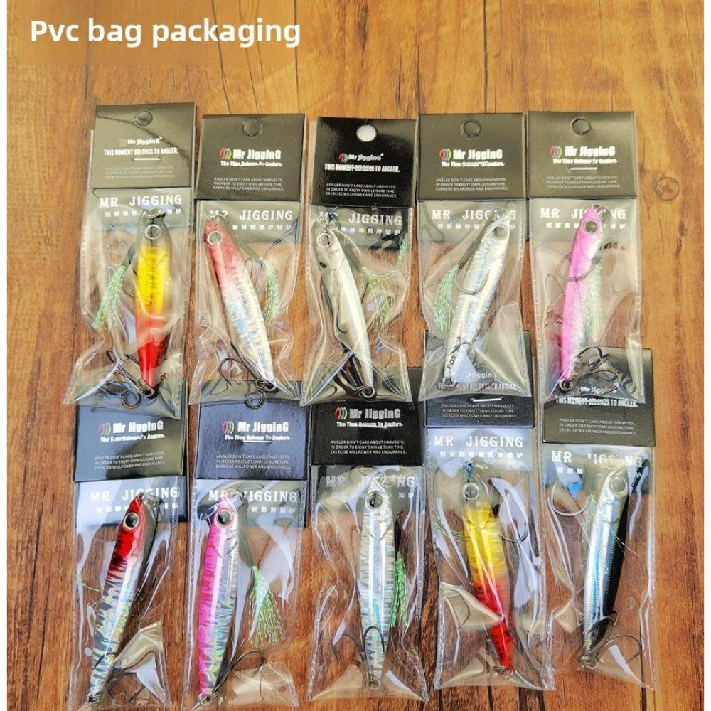 Drag Cast Design Vertical Metal Jig 15g 20g Sea Bass Spoon Trout Hard Bait  Saltwater Fishing