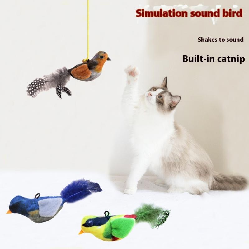 Interactive Plush Mouse Cat Toy With Night Fluorescence Simulation Mouse Cat Self Entertainment Indoor Pet Cat Toy