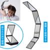 Doyeemei Makeup Foldable Makeup for Hand Folding Adjustable Convenient Storage Four-sided Mirror, Mirror, Mirror, 4-way Mirror, Haircuts, Mirror,